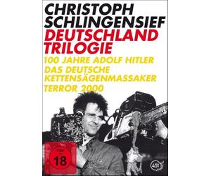 Christoph Schlingensief Collection - 4-DVD Box Set ( 100 Jahre Adolf Hitler - Die letzte Stunde im Führerbunker / Das deutsche Kettensägen Massaker (Blackest Heart) / Terror 2000 - Intensivstatio