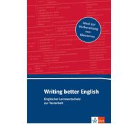 Christoph Wurm Rolf Giese Ec Writing better English: Lernwortschatz (Paperback)