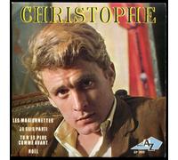 Christophe - AZ 999 - Christophe - Original de 1965 (et non pas réédition) : Les Marionnettes, Je suis parti, Tu n'es plus comme avant, Noël - (Disque vinyle EP 45t).