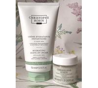 Christophe Robin Hydrating Leave In Cream For Hair 150ML & Purifying Scrub 40ml