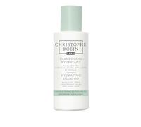 Christophe Robin Hydrating Shampoo with Aloe Vera 75ml | Travel-size hydrating shampoo for dry, dull hair that gently cleanses and boosts shine.
