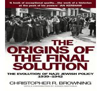Christopher Browning The Origins of the Final Solution Paperback Book Christopher Browning Multicolor