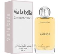 Christopher Dark Via la bella Eau De Parfum Natural Spray for Women 100ml