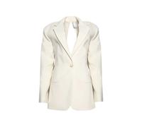 Christopher Esber bow-back twill blazer - White 8-10