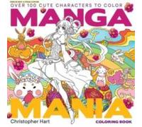 Christopher Hart Manga Mania Coloring Book Multiple-component retail product Christopher Hart Multicolor