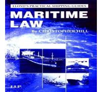 Christopher Hill Maritime Law Hardcover Book Christopher Hill Multicolor