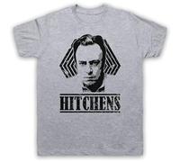 Christopher Hitchens Unatheist Author Tribute Mens T-Shirt Size 3XL Grey