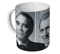 Christopher Lee and Peter Cushing Horror Film Legends Ceramic Coffee Mug/Cup