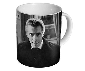 Christopher Lee Dracula Horror BW Ceramic Coffee Mug/Cup