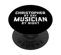 Christopher Musician Meme Costume Gen Z Millennial Chris PopSockets Adhesive PopGrip