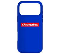 Christopher Name Streetwear Gear For Dads Named Chris Case for iPhone 17 Pro Max