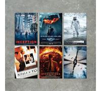 Christopher Nolan Movies and Film Poster Print Packs - 6 POSTERS, Size A5