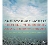 Christopher Norris Fiction, Philosophy & Literary Theory Paperback Book Christopher Norris Multicolor