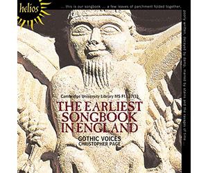 Christopher Page: Gothic Voices - The Earliest Songbook in England - Cambridge University Library MS Ff.I.17(1)