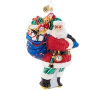 Christopher Radko Hand-Crafted European Glass Christmas Decorative Ornament, Packed with Presents