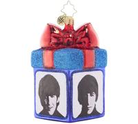 Christopher Radko Hand-Crafted European Glass Christmas Tree Decorative Ornament, Gather 'Round for Gifting