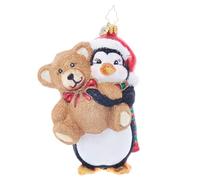 Christopher Radko Hand-Crafted European Glass Christmas Tree Decorative Ornament, This Teddy is for You!