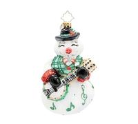 Christopher Radko North Pole Notes Glass Christmas Ornament
