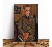 Christopher Wood Constant Lambert Canvas Print | Gallery Wrapped 30mm Frame Wall Art | 30x20 inches | Ready to Hang | Modern Landscape Picture | Living Room Bedroom Lounge Office