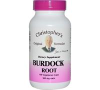 Christopher's Original Formulas, Burdock Root, 500 mg, 100 Veggie Caps