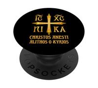 Christos Anesti Orthodox Christianity Eastern Orthodox PopSockets Adhesive PopGrip