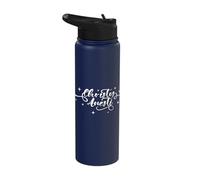 Christos Anesti Tsougrisma Orthodox Gr aster Stainless Steel Insulated Water Bottle