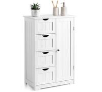 Christow 4 Drawer Bathroom Cabinet Unit