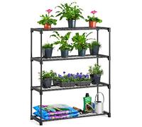 CHRISTOW 4 Tier Greenhouse Staging, 107.5cm x 90cm x 30cm
