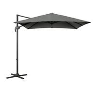 Christow Aluminium 2.5M Cantilever Garden Patio Parasol