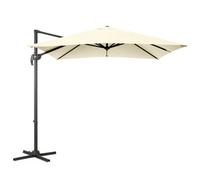 Christow Aluminium 2.5M Cantilever Garden Patio Parasol