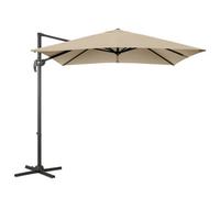 Christow Aluminium 2.5M Cantilever Garden Patio Parasol