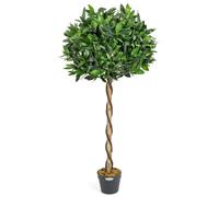 Christow Artificial Bay Tree Large Potted Indoor Outdoor Topiary Decoration 3Ft 4Ft