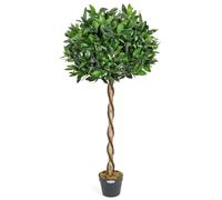 Christow Artificial Bay Tree Large Potted Indoor Outdoor Topiary Decoration | Size: 3ft Christow Multicolor 3ft