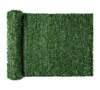 CHRISTOW Artificial Fence Screening Roll, Conifer, 1m x 3m, 4 Pack