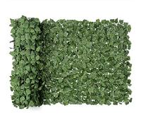 CHRISTOW Artificial Fence Screening Roll, Ivy, 1m x 3m, 4 Pack