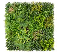 Christow Artificial Plant Living Wall Panels Set Of 4