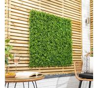 Christow Christmas Artificial Foliage Living Wall Panels Set Of 4