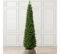 Christow Christmas Artificial Slim Spruce Pencil Tree