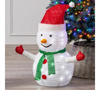 Christow Christmas Led Pop Up Snowman