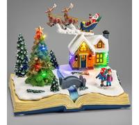Christow Christmas Musical Led Village Scene