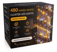 Christow Cluster Christmas Tree Lights Indoor Outdoor Timer 480/720/1000/2000/3000 Led