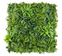 Christow Evergreen Artificial Living Wall Panels, 1m x 1m, 2 Pack