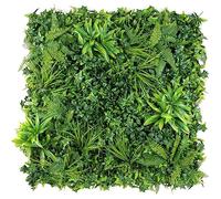 Christow Evergreen Artificial Living Wall Panels, 1m x 1m