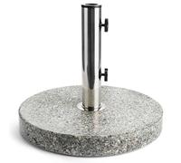 Christow Granite Parasol Base 22kg Garden Umbrella Stand 35mm 38mm 48mm in Grey Christow Grey