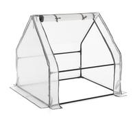 Christow Growhouse Tunnel Greenhouse Large Garden Polytunnel Grow House 1 Section Christow Multicolor