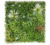 Christow Meadow Artificial Living Wall Panels, 1m x 1m, 3 Pack