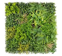 Christow Oasis Artificial Living Wall Panels, 1m x 1m, 3 Pack