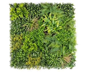 Christow Oasis Artificial Living Wall Panels, 1m x 1m, 3 Pack