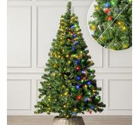 Christow Pre-Lit Aspen Spruce Artificial Christmas Tree