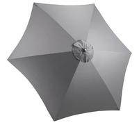 Christow Replacement Parasol Canopy 2.7m Hexagonal 6 Arms UV Protection in Grey Christow Grey